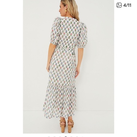 TUCKERNUCK Emerson Fry India Collection Mixed Bouquet Lucy Dress NWT L - Picture 8 of 10